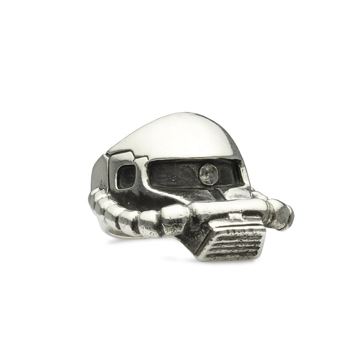 Mobile Suit Gundam Mass Production Type Zaku Face Ring -SILVER-/Ring