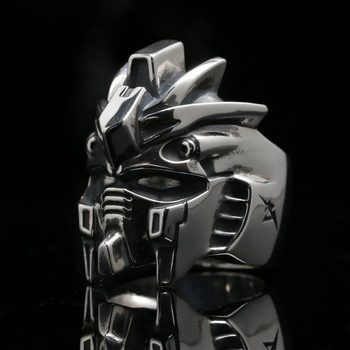 Mobile Suit Gundam: Char's Counterattack ν Gundam Face Ring