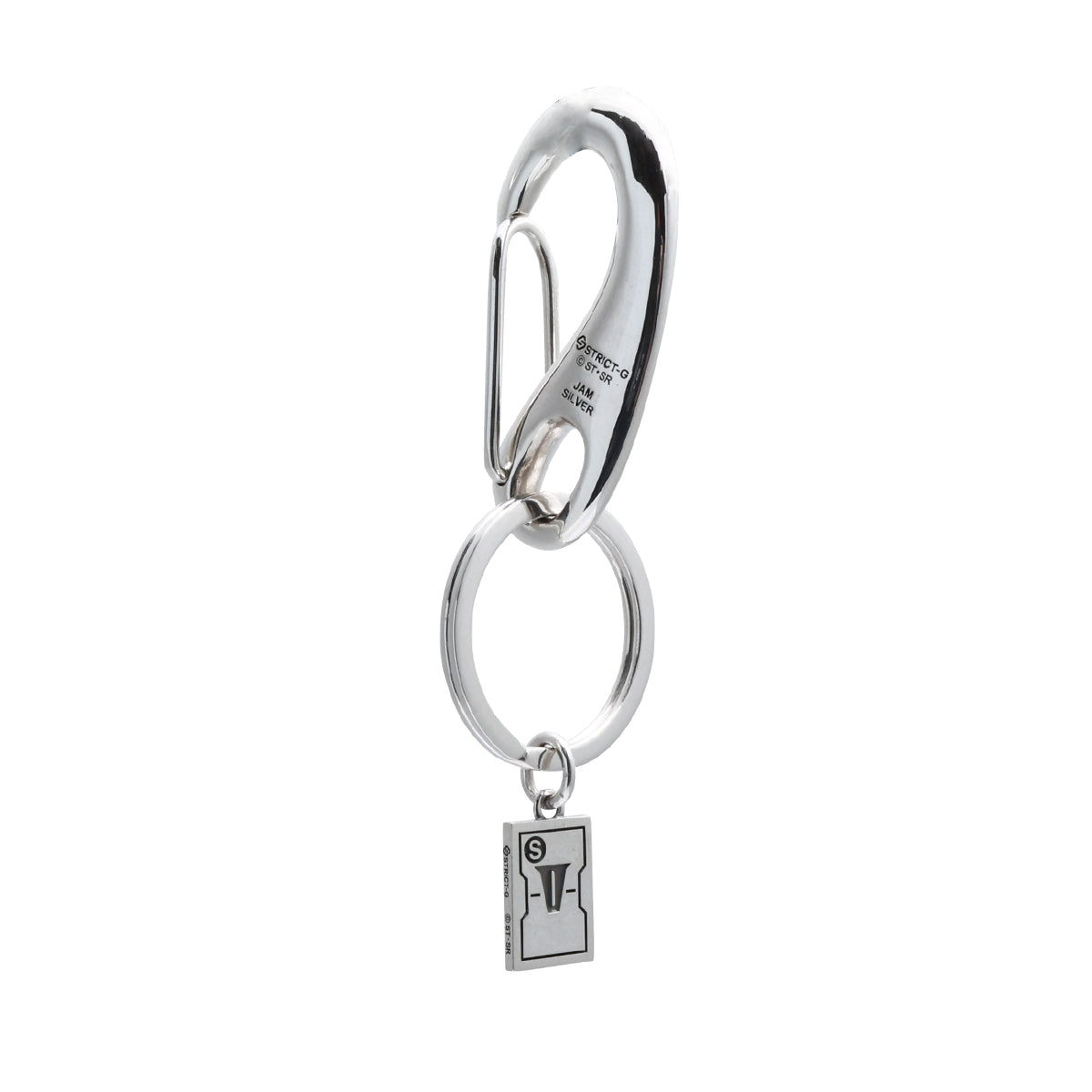 STRICT-G Mobile Suit Gundam V Operation Magatama Hook Keychain SILVER925