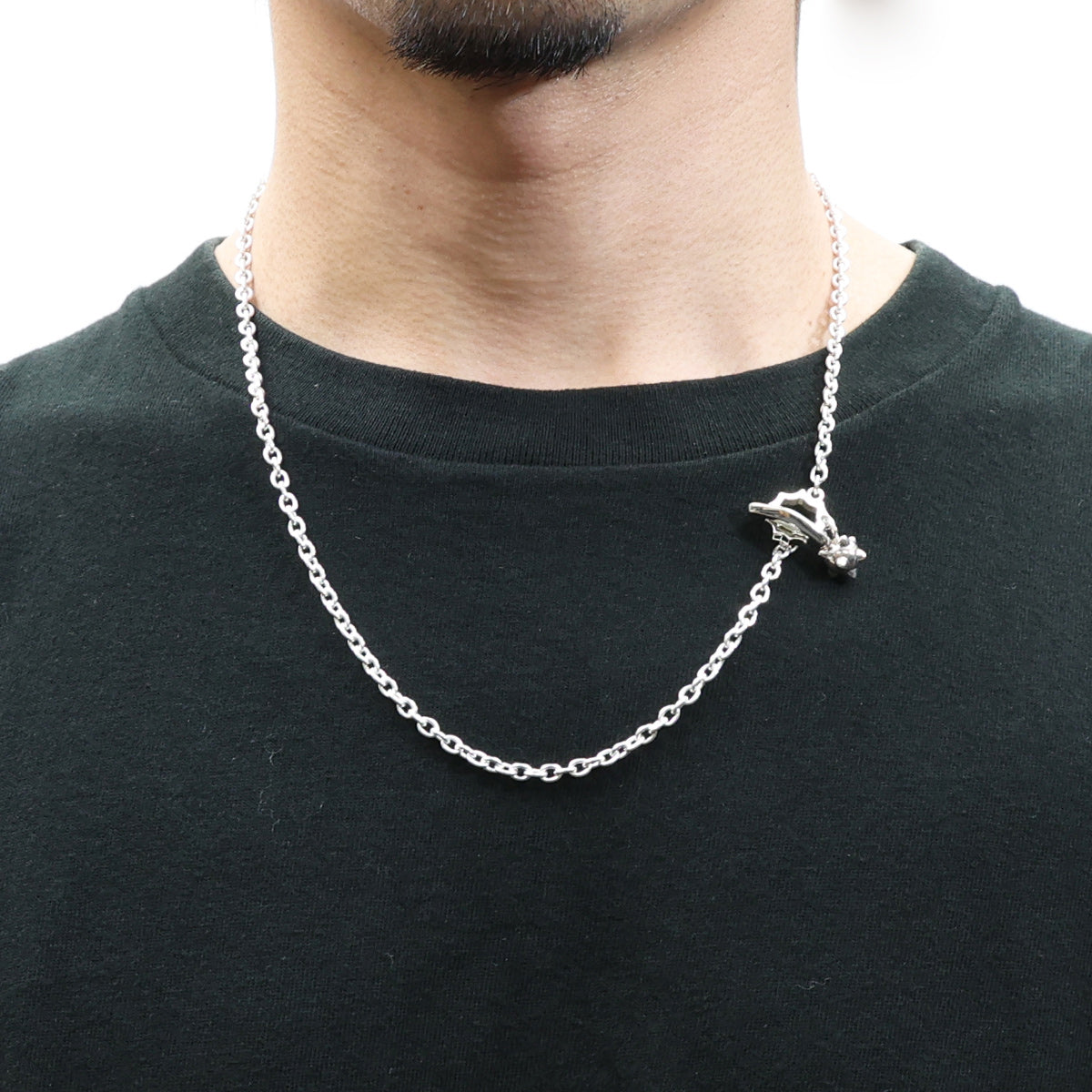 STRICT-G Mobile Suit Gundam Gundam Hammer 3-Wrap Bracelet & Necklace SILVER