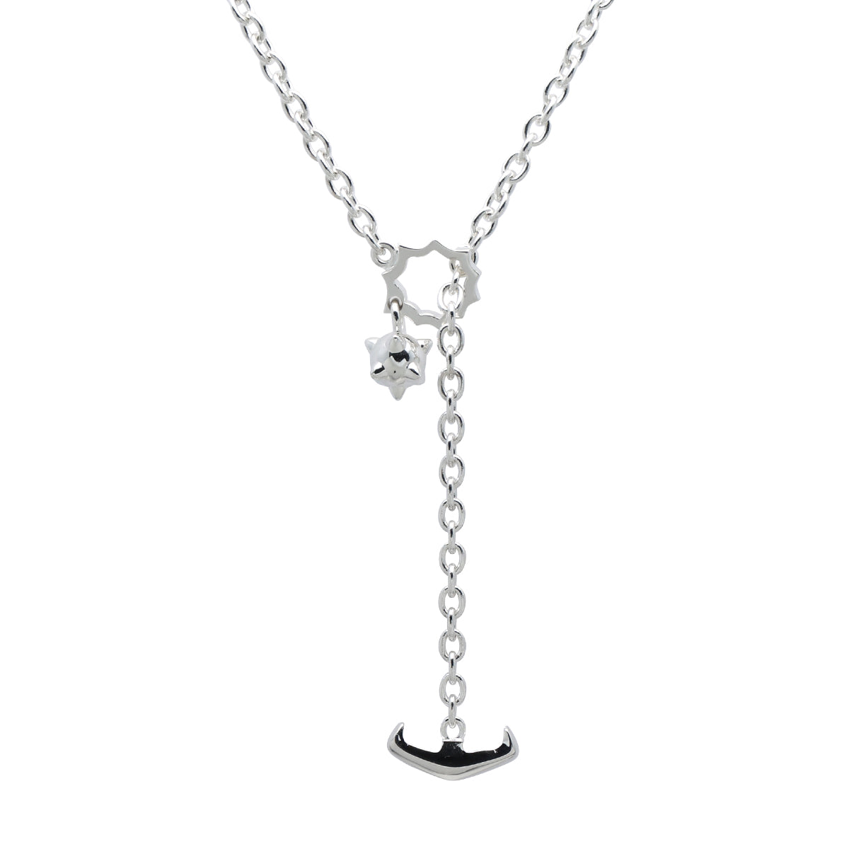 STRICT-G Mobile Suit Gundam Gundam Hammer 3-Wrap Bracelet & Necklace SILVER