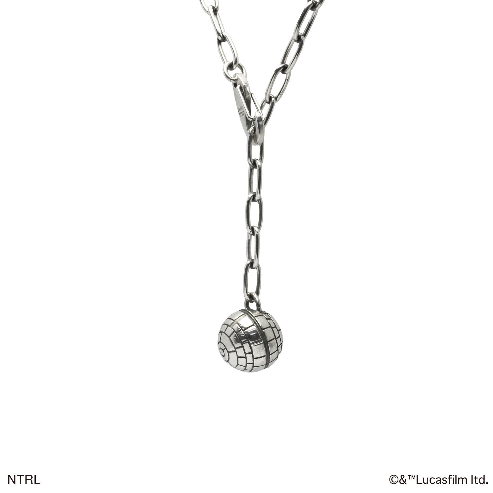 Star Wars™ Death Star Necklace in 925 Sterling Silver