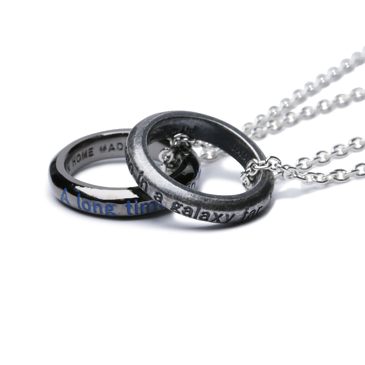 Star Wars™ Introduction Message Necklace - Black