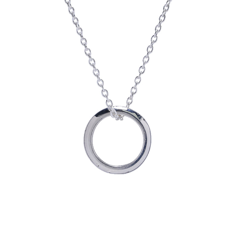 Star Wars™ Introduction Message Necklace - Mirror Finish Silver