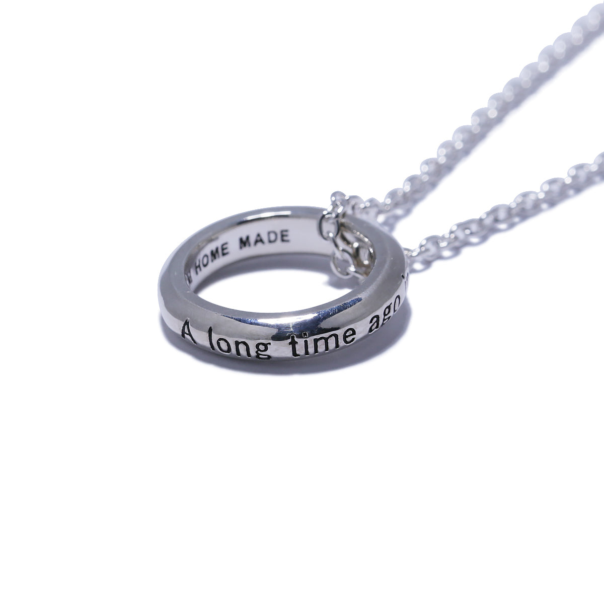 Star Wars™ Introduction Message Necklace - Mirror Finish Silver