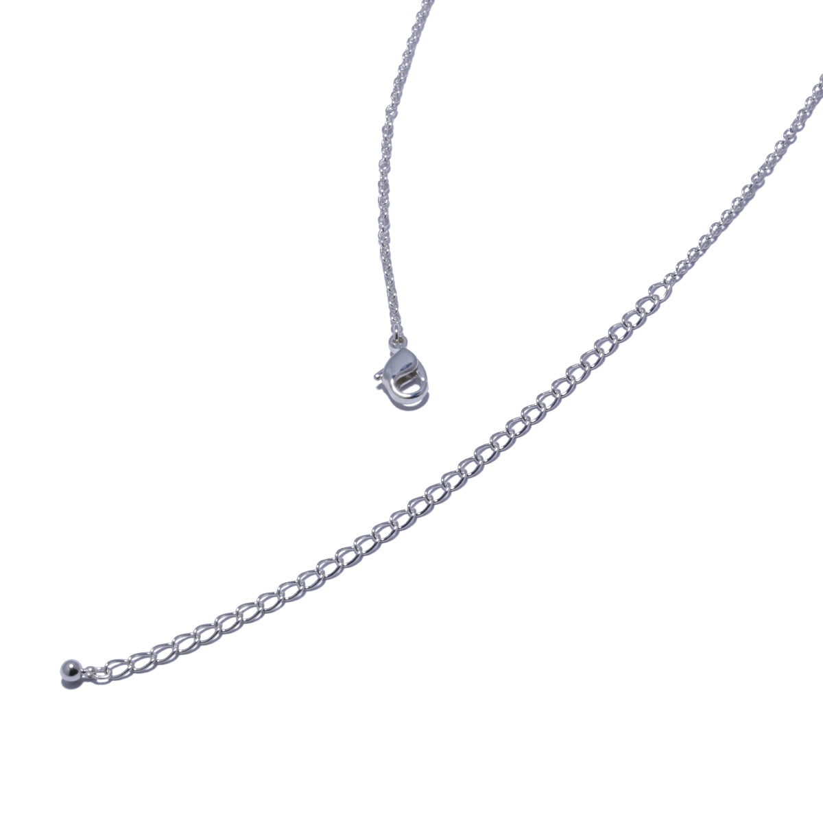 Star Wars™ Introduction Message Necklace - Mirror Finish Silver