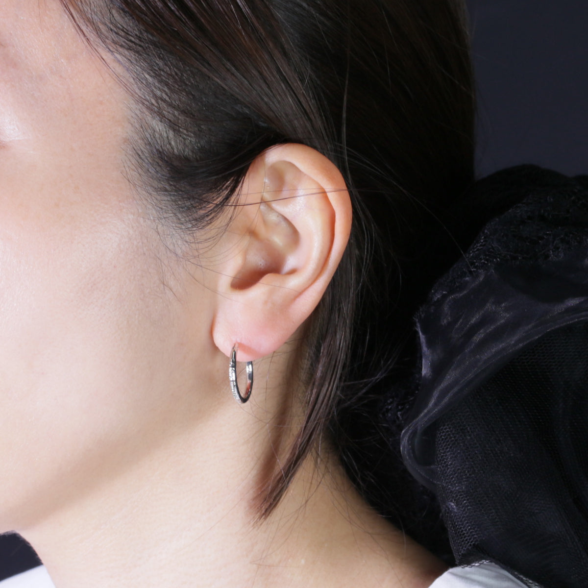 星球大战™介绍信息耳环 - 银色(单只)