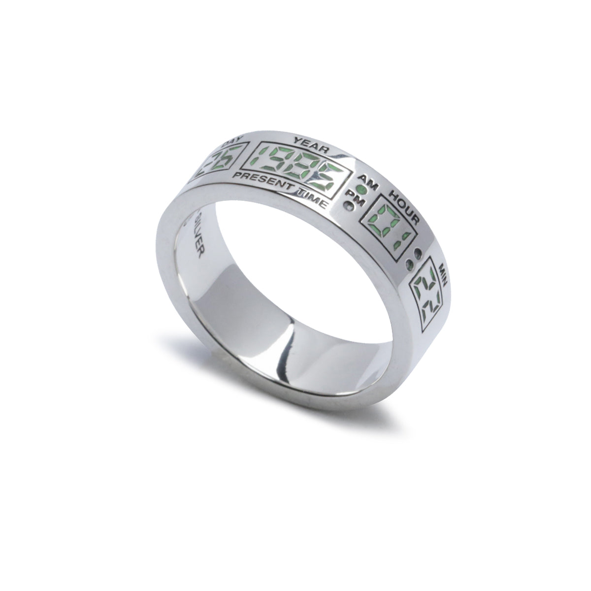 Back to the Future Time Machine Time Circuit Ring