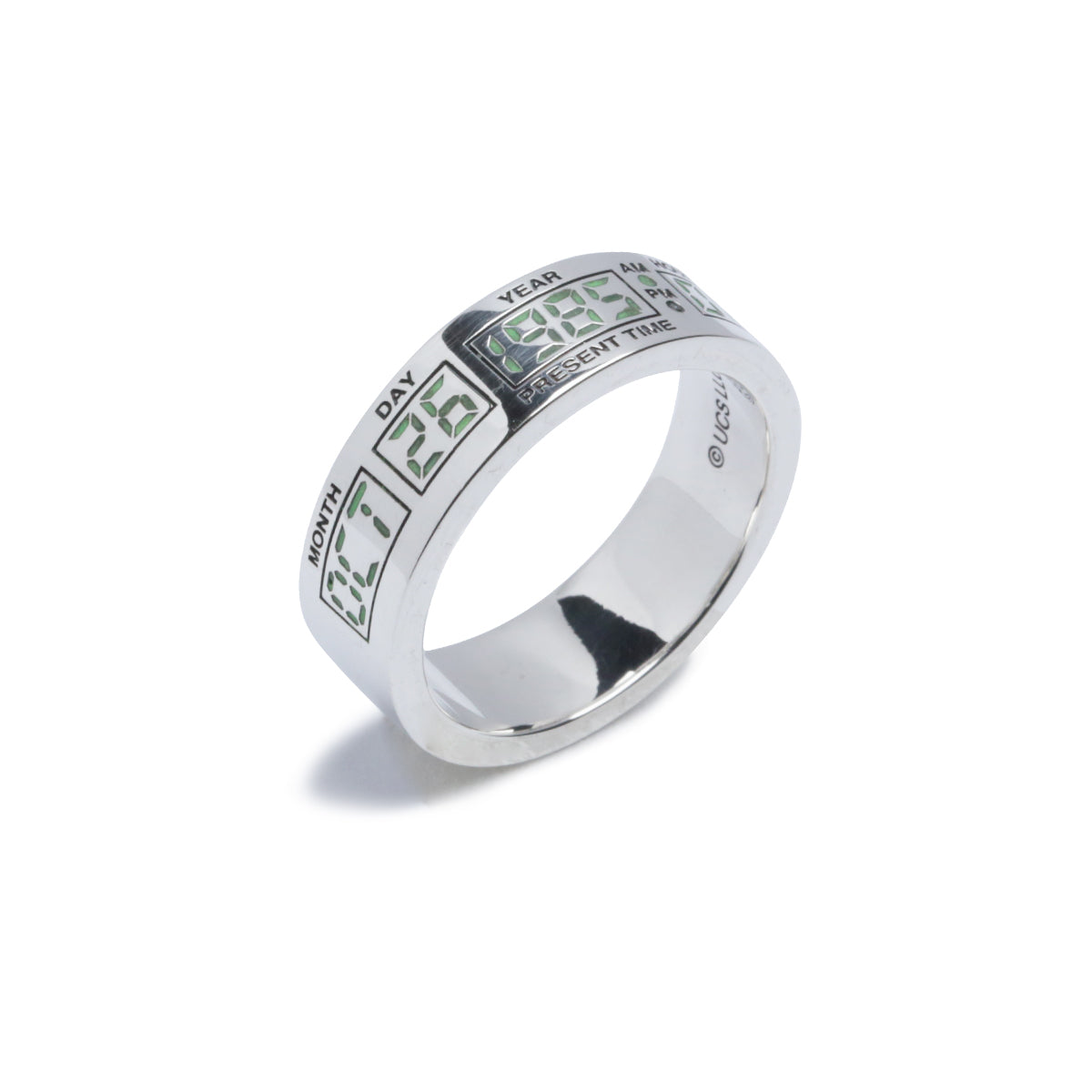 Back to the Future Time Machine Time Circuit Ring