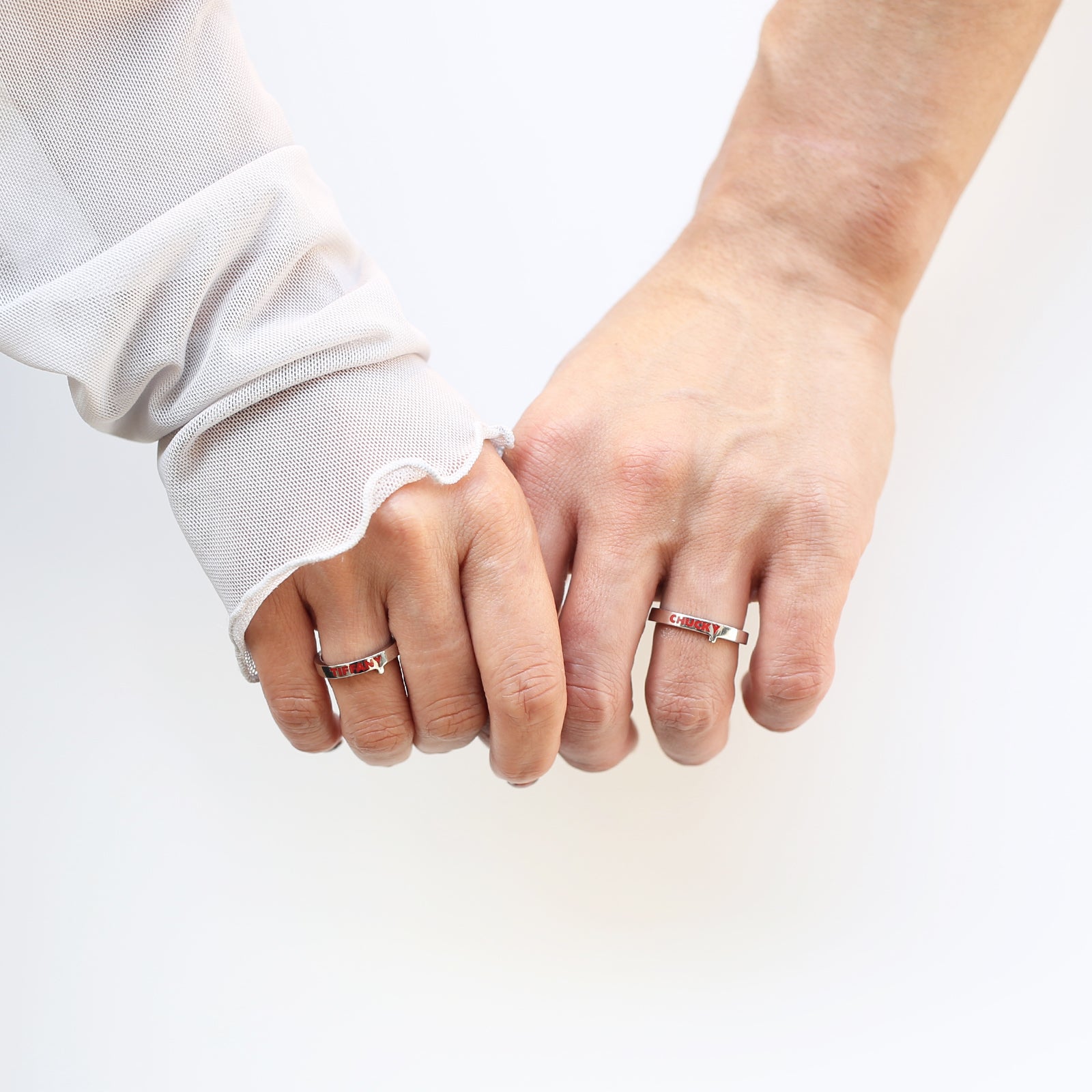 Bride of CHUCKY & TIFFANY Ring - Silver / Pairing Ring (Single)