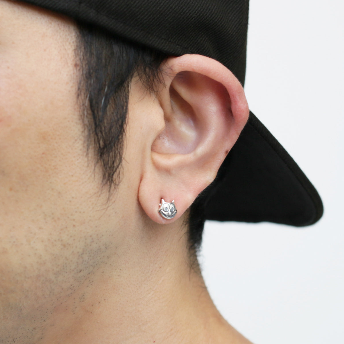 FELIX THE CAT Face Earring (Single Ear)