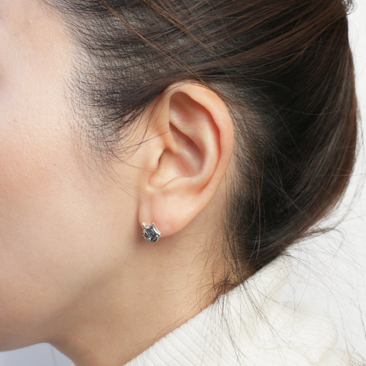 FELIX THE CAT Face Earring (Single Ear)