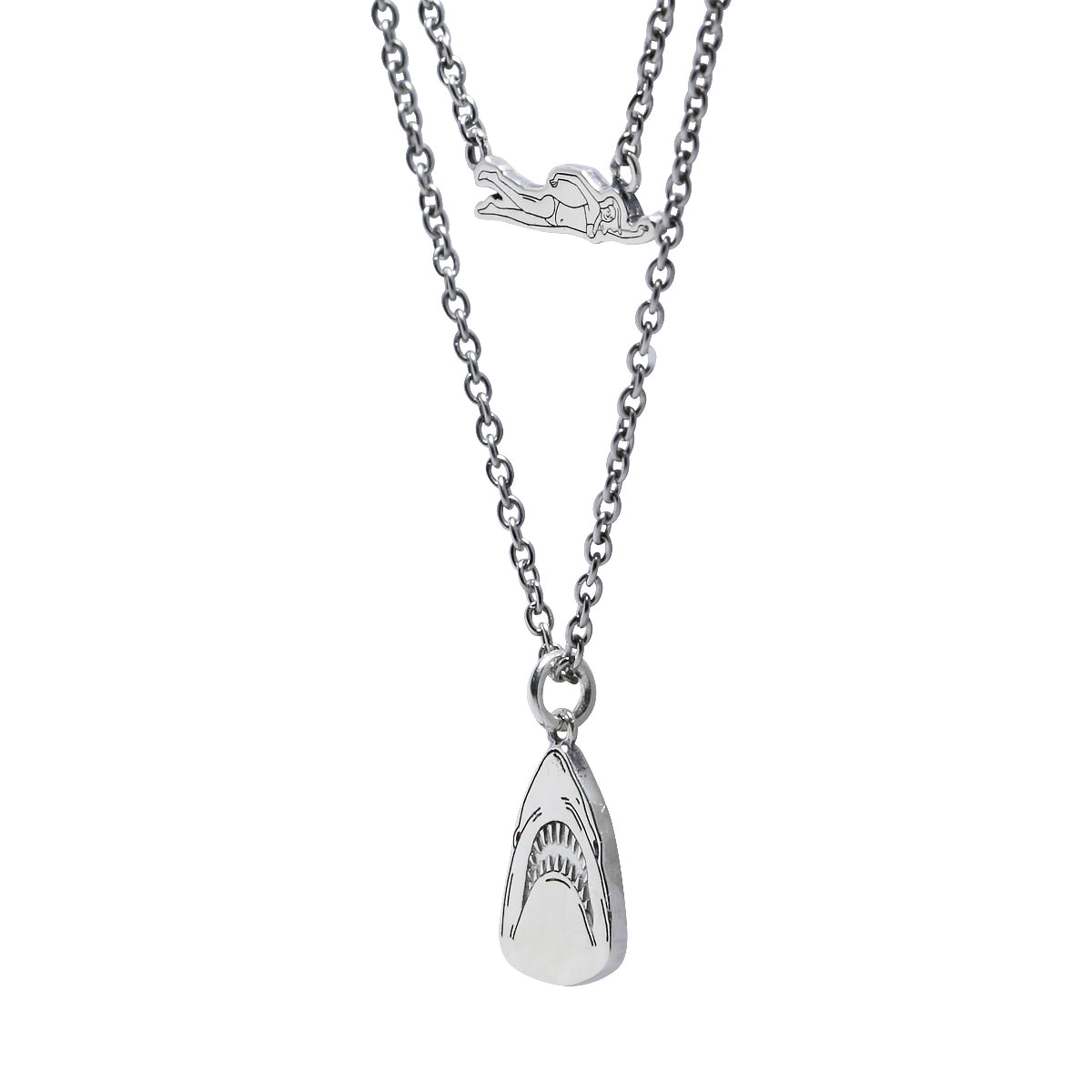 《大白鲨》立体模型项链套装