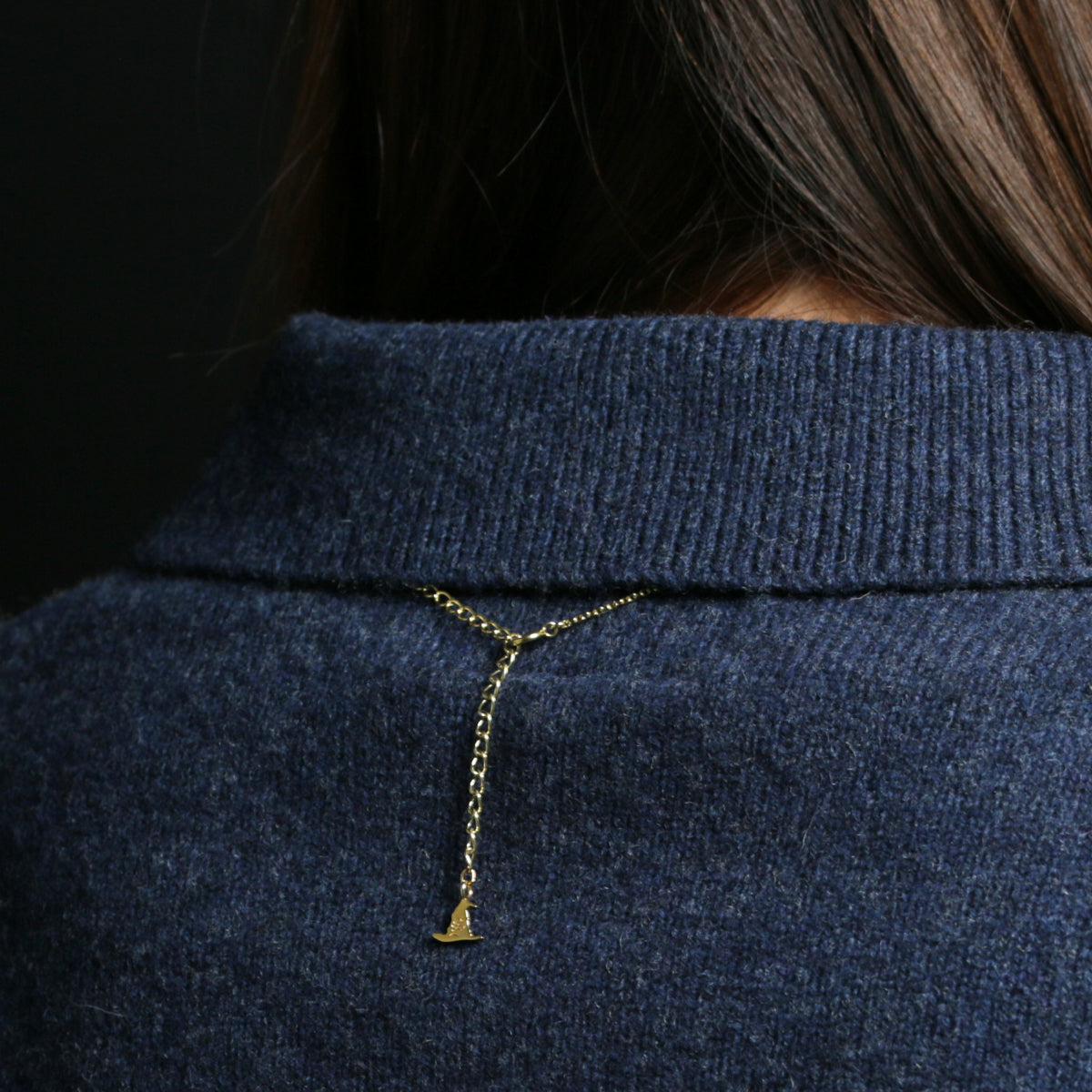 哈利波特與魔法石分院帽項鍊 - 史萊哲林