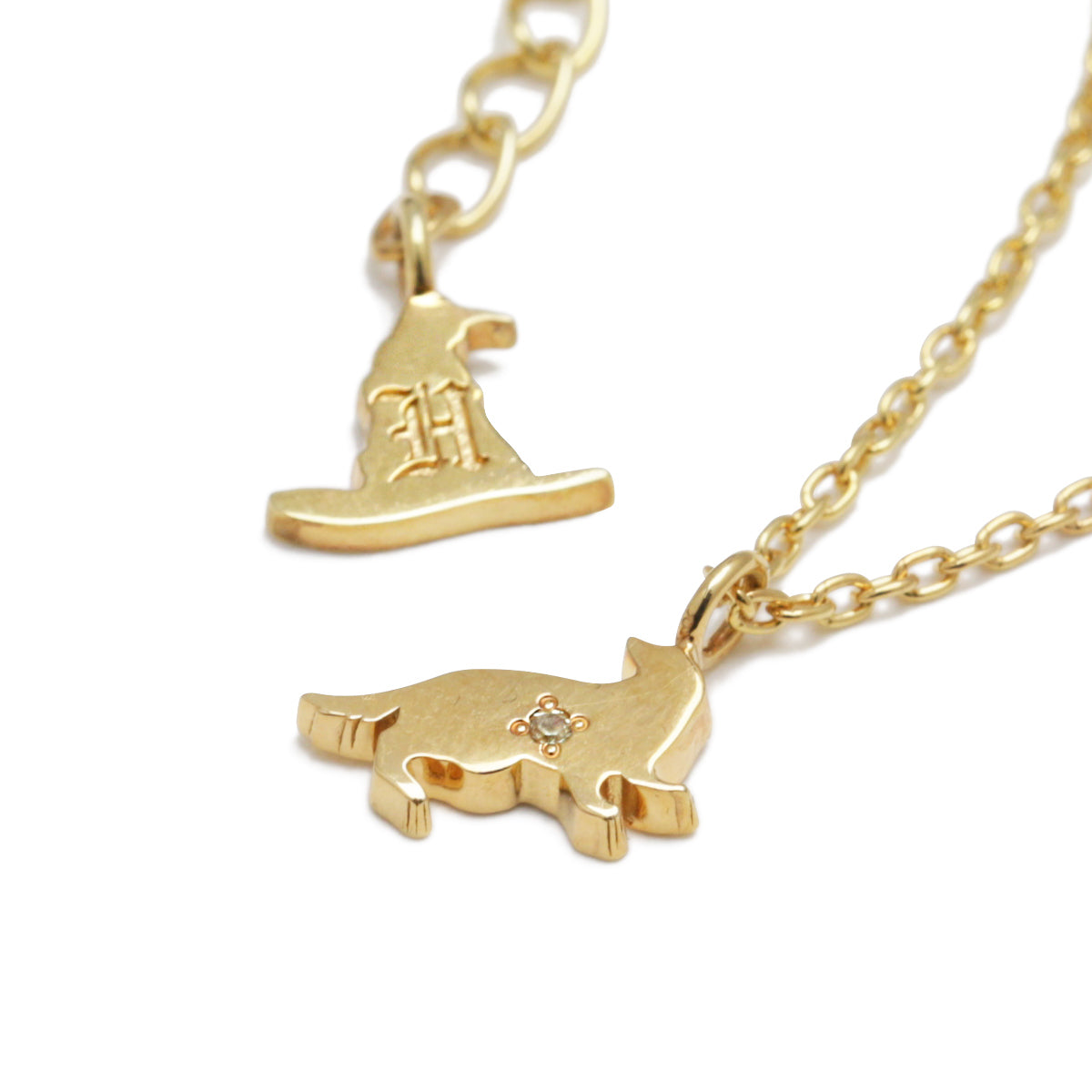 Harry Potter and the Philosopher's Stone Sorting Hat Necklace - Hufflepuff