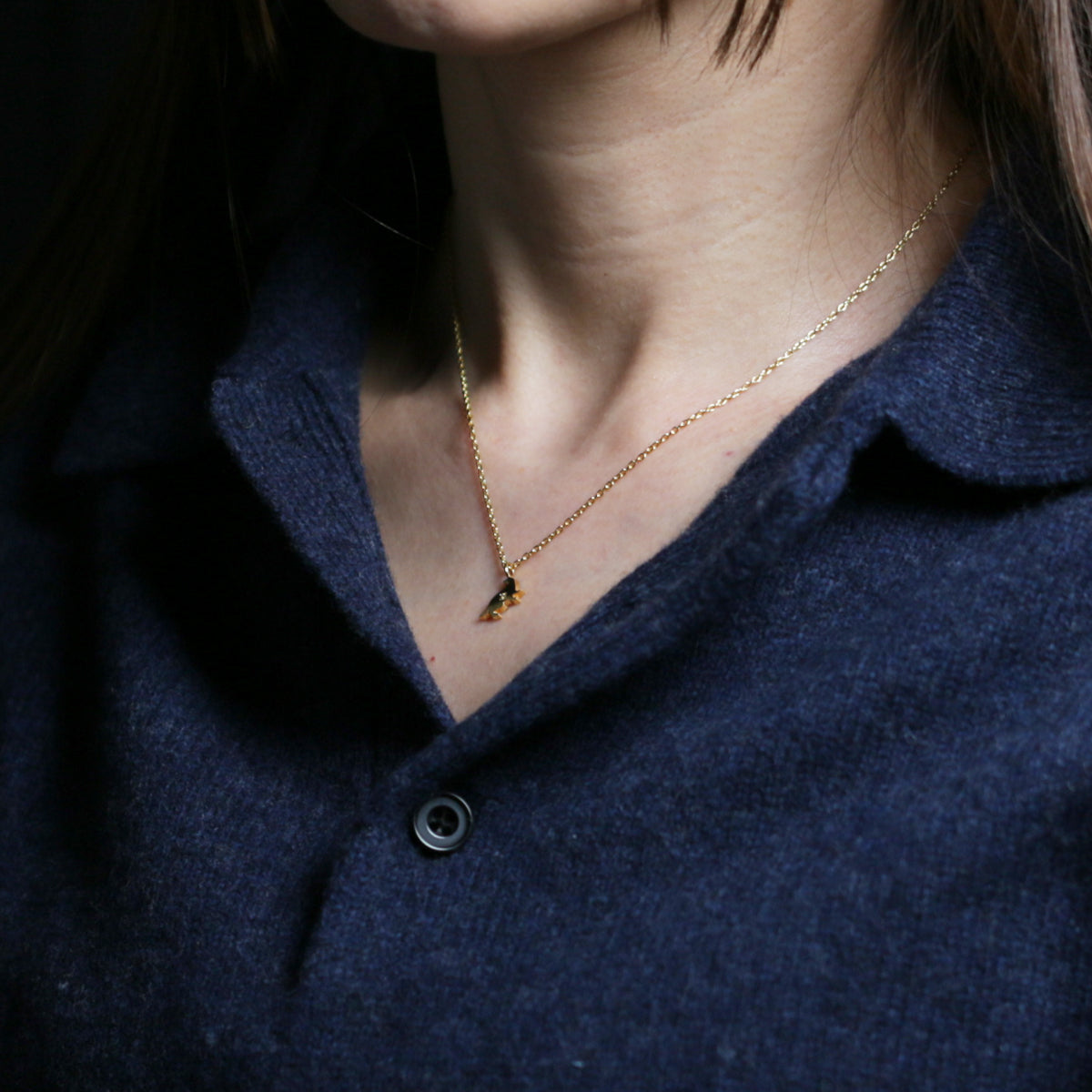 Harry Potter and the Philosopher's Stone Sorting Hat Necklace - Hufflepuff