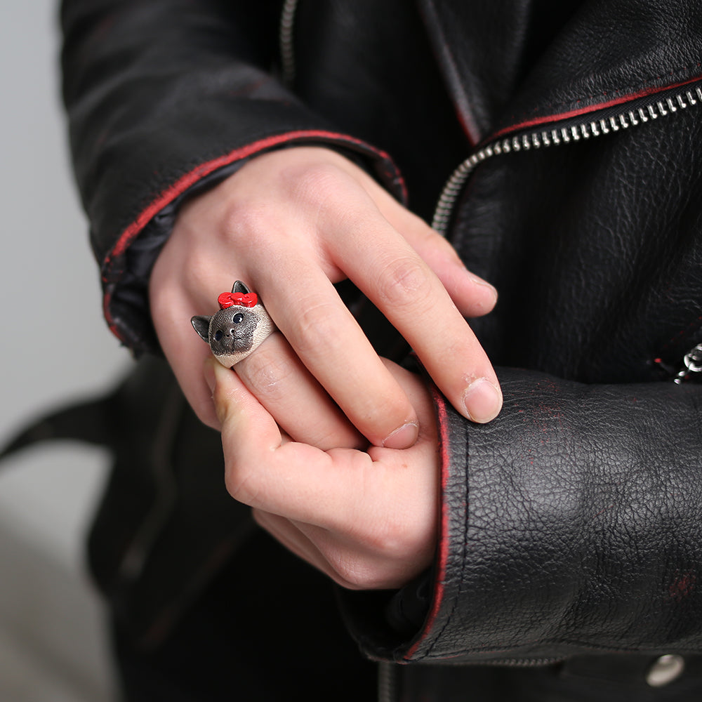 Hello Kitty JAM Cat Face Ring