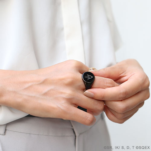 Dragon Quest: The Adventures of Dai Dragon Crest Signet Ring Black