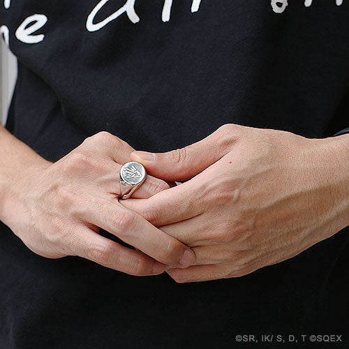 Dragon Quest: The Adventures of Dai Dragon Crest Signet Ring Silver