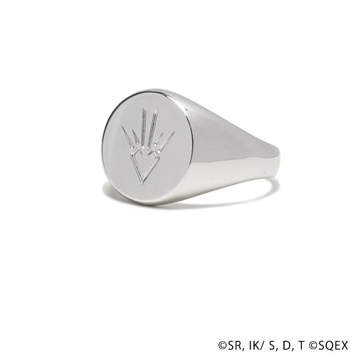 Dragon Quest: The Adventures of Dai Dragon Crest Signet Ring Silver