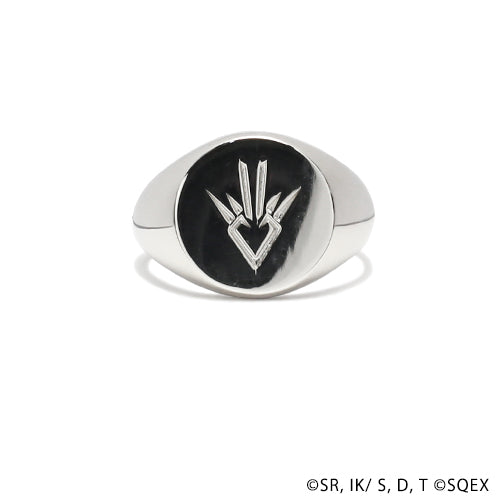 Dragon Quest: The Adventures of Dai Dragon Crest Signet Ring Silver