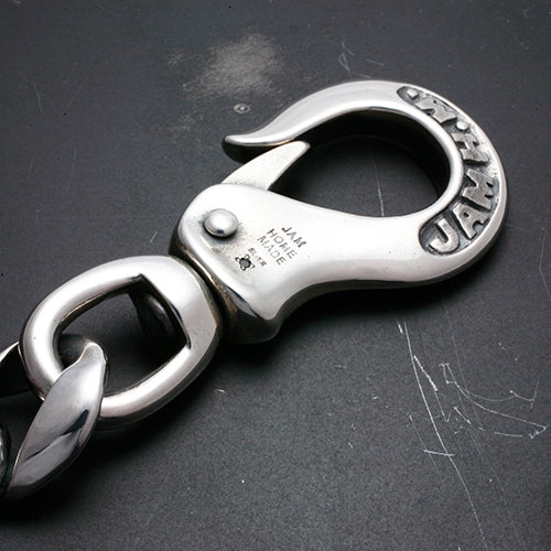 Classic Cuban Link Keychain / Keychain / Carabiner Type