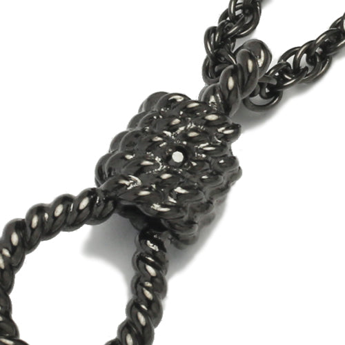 Pirates of the Caribbean: World's End Rope Necklace, Medium - Black