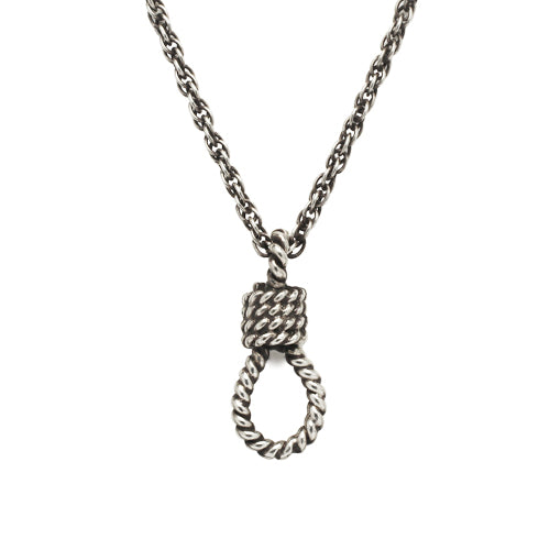 Pirates of the Caribbean: World's End Rope Necklace, Medium - Silver