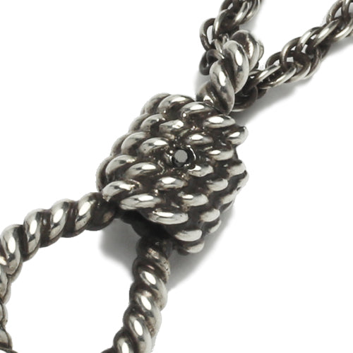 Pirates of the Caribbean: World's End Rope Necklace, Medium - Silver