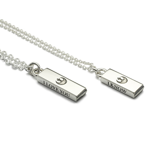 Star Wars™ Message Necklaces / Pair Necklaces