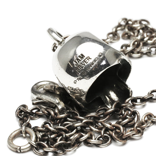 Hello Kitty Skull Face Necklace - Silver