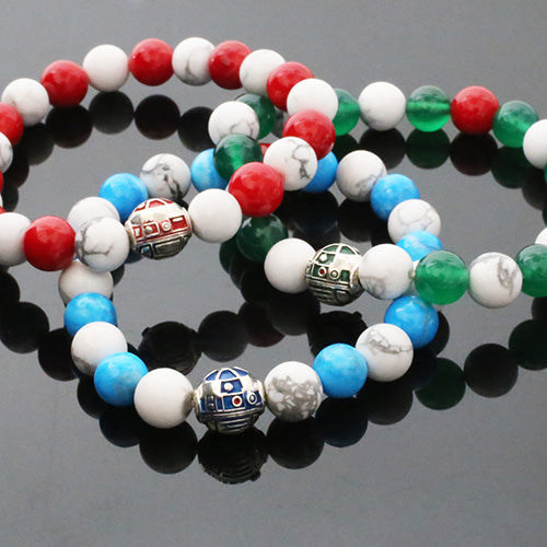 Star Wars™ R2-A6™ Beaded Bracelet