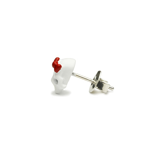 Hello Kitty Skull Face Earring - Full Color