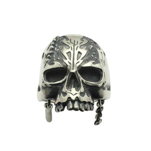 Pirates of the Caribbean: Dead Men Tell No Tales Skull Ring - Silver