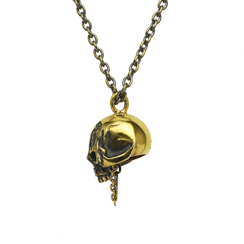 Pirates of the Caribbean: Dead Men Tell No Tales Skull Necklace - Gold