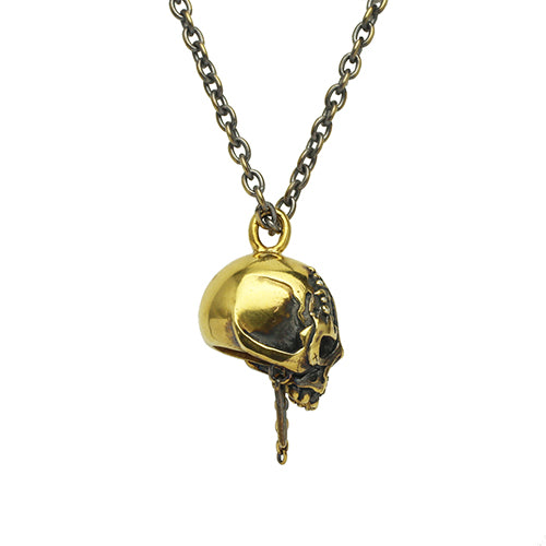 Pirates of the Caribbean: Dead Men Tell No Tales Skull Necklace - Gold