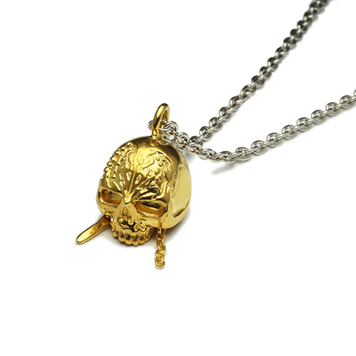 加勒比海盜:死無對證骷髏項鍊 - 18K黃金