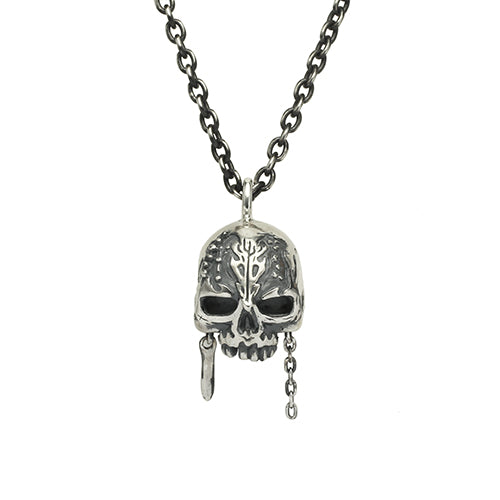 Pirates of the Caribbean: Dead Men Tell No Tales Skull Necklace - Silver