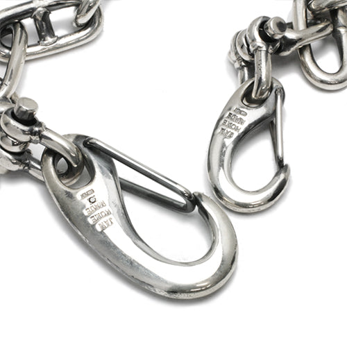 Marine Chain Wallet Chain S - Silver 925 -