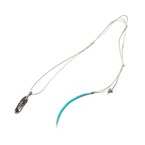 Snow White with the Red Hair Popo Feather Necklace