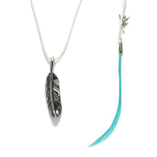 Snow White with the Red Hair Popo Feather Necklace