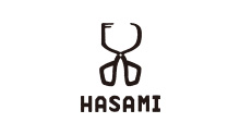 HASAMIのロゴ