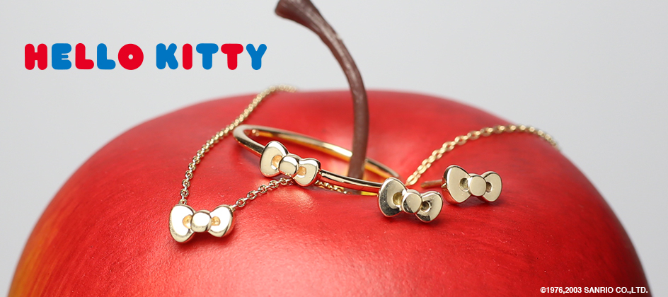 【JAM SESSION】× Hello Kitty -Ribbon Jewelry-の写真