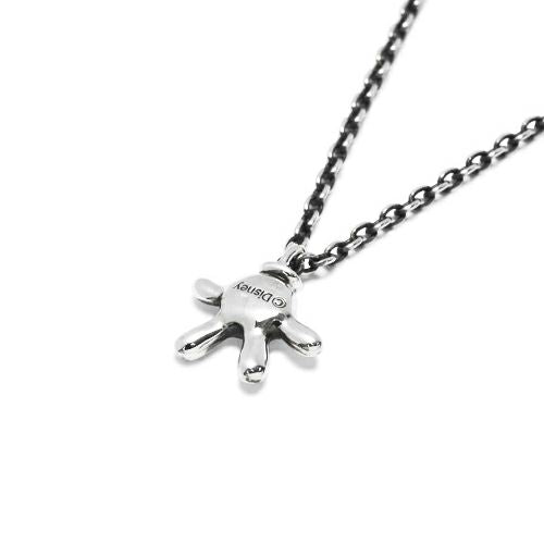 Mickey Mouse Hand Necklace - Silver