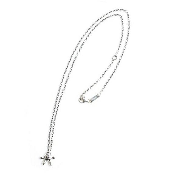 Mickey Mouse Hand Necklace - Silver