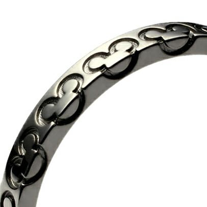 Mickey Mouse Love Ring M - Black (Ring & Matching)