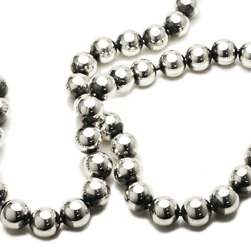 Type AB Ball Wallet Chain NEW TYPE (Blood Type) -Silver 925-