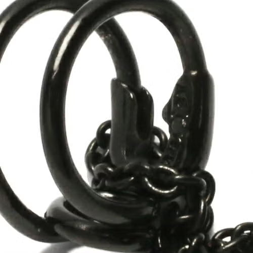 Safety Pin Necklace / Matching Necklace - Black