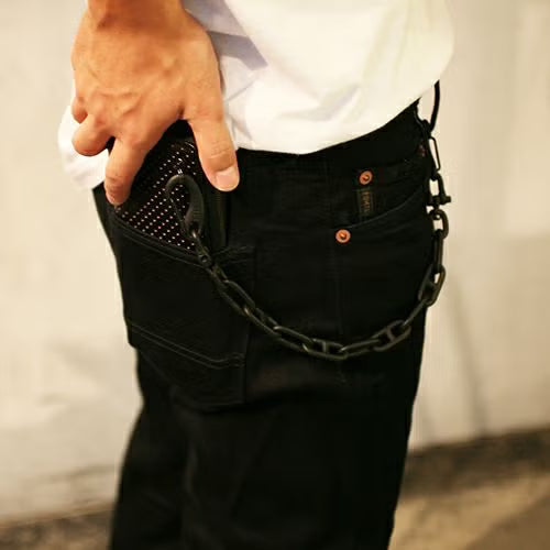 Marine Chain Wallet Chain M - NOIR -