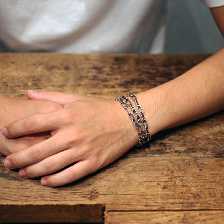 Marine Chain Bracelet & Necklace - 925 Silver